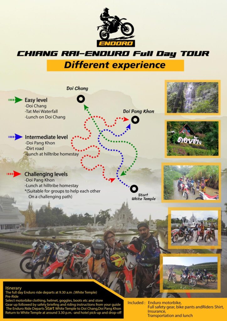 Chiang Rai - Enduro Full Day Tour