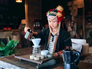 Chiang Rai : Doi Chang Coffee Roasting & Sunset Tour